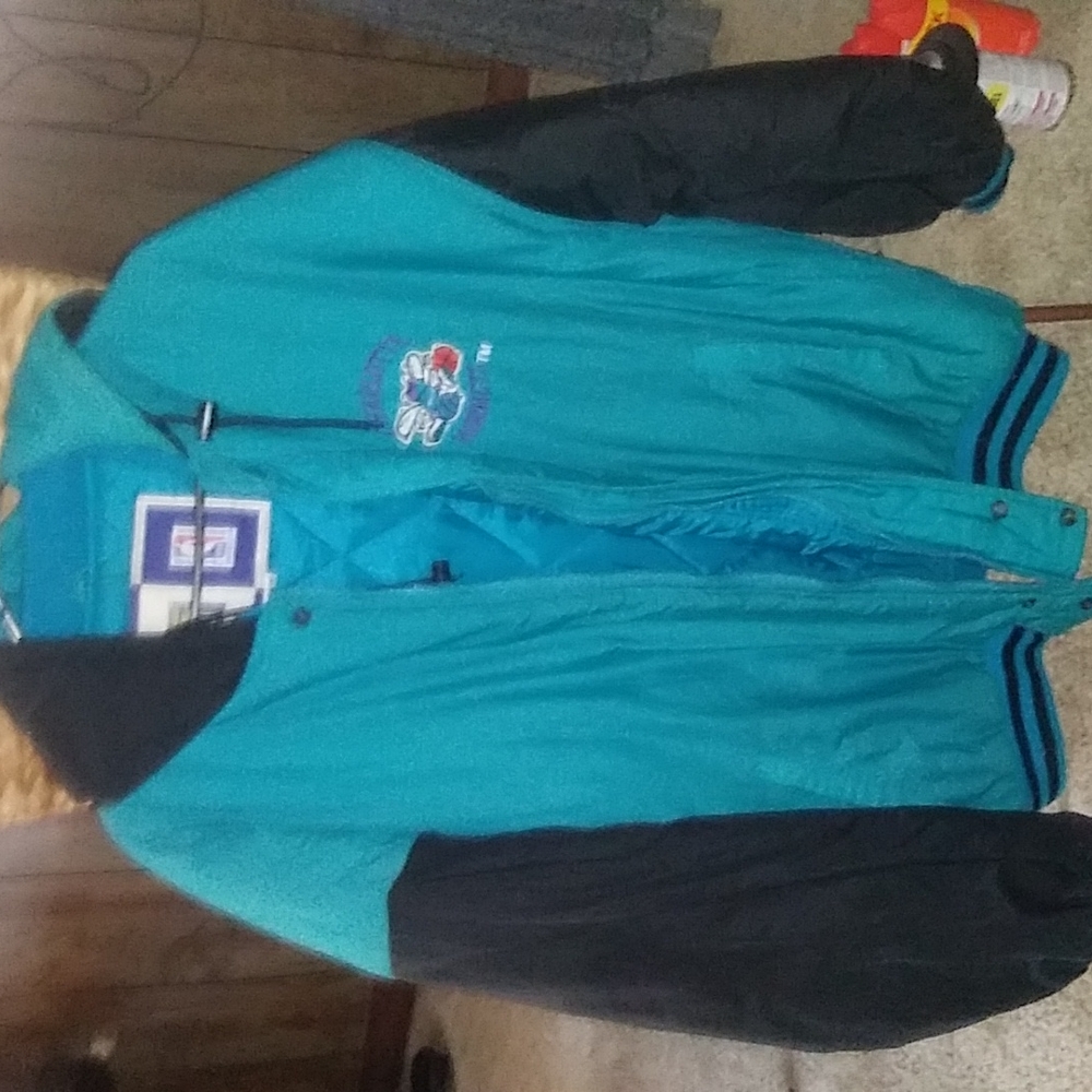 Vintage Charlotte Hornets coat